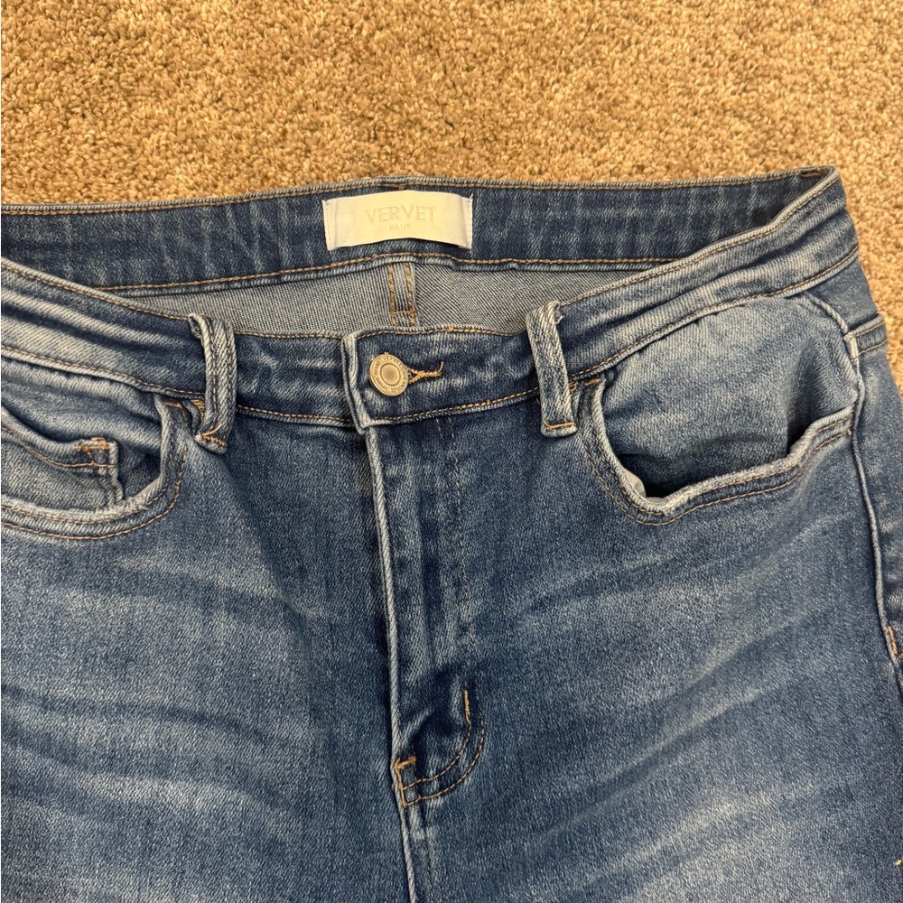 High Rise Blue Jeans - Picture 2 of 4